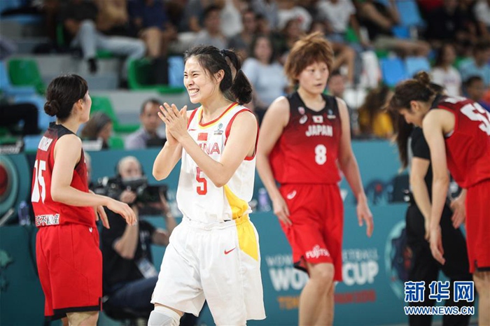[스페인 FIBA 여자농구 월드컵] 중국 대표팀 일본 꺾고 8강 진출