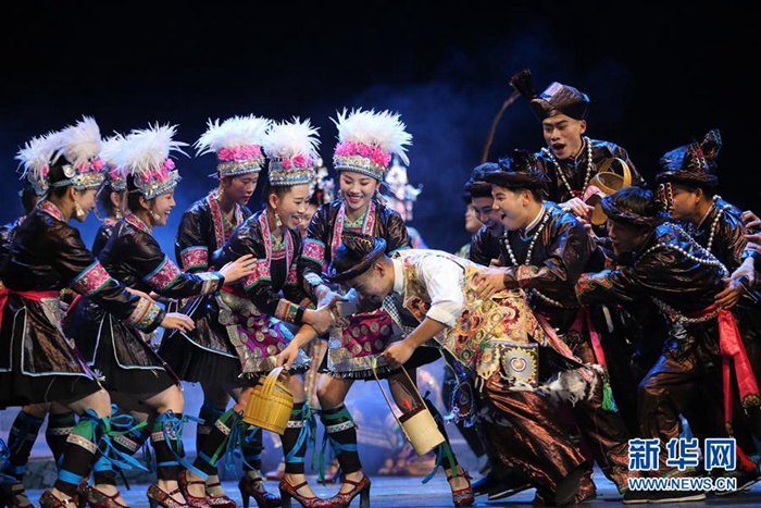 중국 동족 뮤지컬 ‘천년대가’, 구이양서 상연