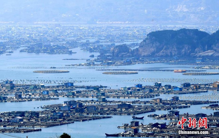특별한 풍경, 푸젠 롄장 해역에 펼쳐진 ‘해상 전원’