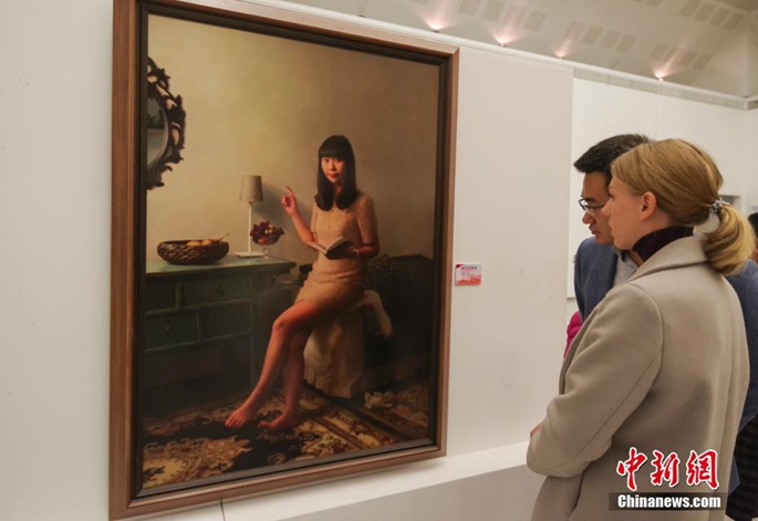 베이징, 개혁개방 40주년 기념 미술작품전 개막