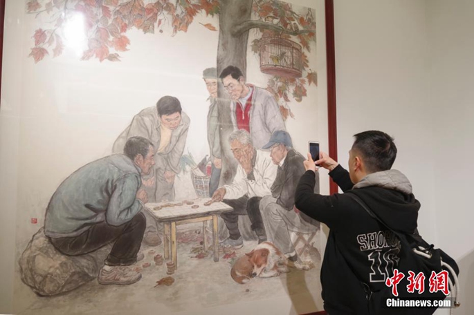 베이징, 개혁개방 40주년 기념 미술작품전 개막