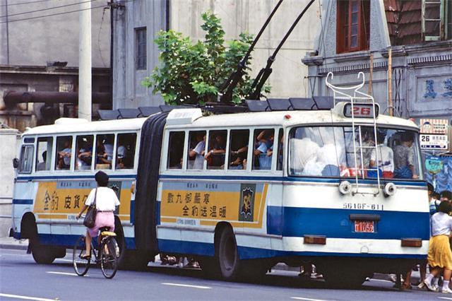 [추억의 사진전] 90년대 초 상하이, 추억의 옛거리