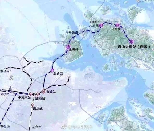 中, 최고 시속 250㎞ 고속철용 해저터널 건설