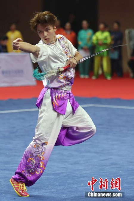 제1회 아시아 전통 무술 선수권 대회 난징서 개최…무림고수의 모임