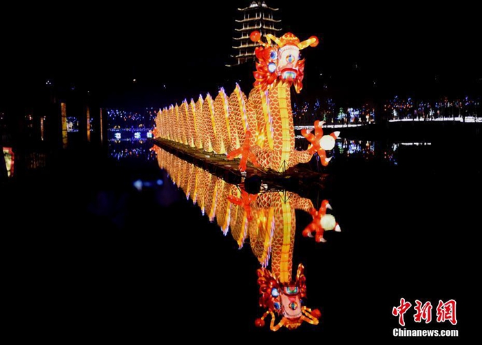 충칭 퉁량 제1회 용등(龍燈) 예술축제 개막