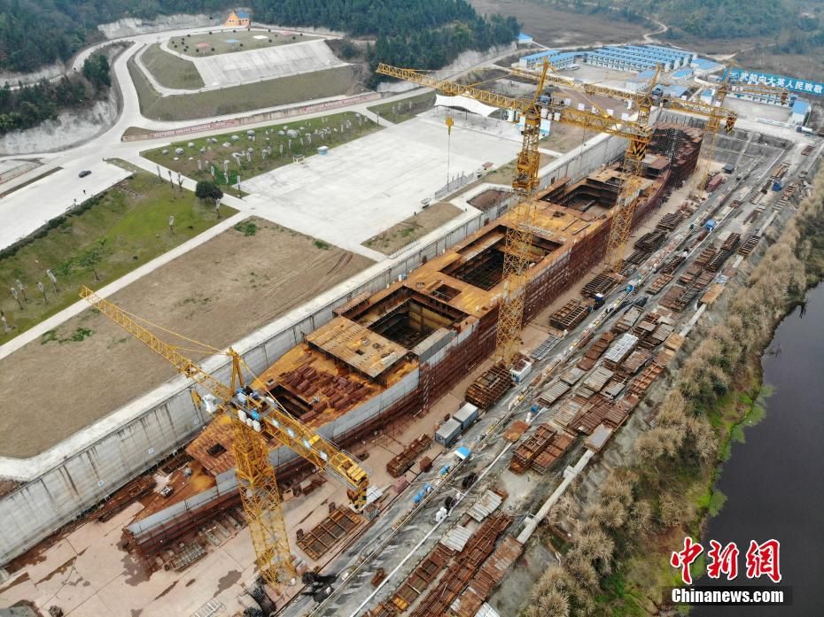 쓰촨, ‘타이타닉호’ 건설 중…동비율에 내부 완벽 재현 