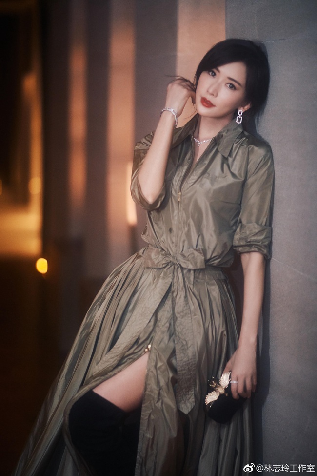 린즈링 미국 유명 브랜드 패션쇼 참석…‘쎈언니’의 매력 대방출