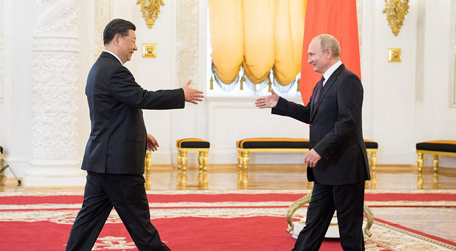 시진핑 주석, 모스크바서 푸틴 대통령과 회담 개최