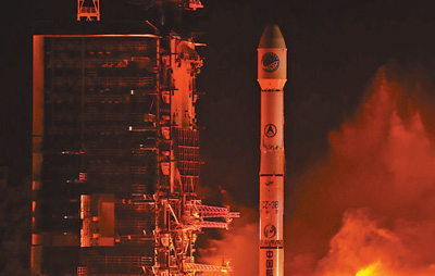 중국 44번째 베이더우 위성 발사 성공