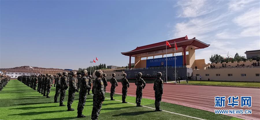 8월 6일 중국 인민무장경찰부대와 키르기스스탄 호위대의 ‘협력-2019’ 대테러 연합훈련이 우루무치(烏魯木齊) 근교 모 훈련기지에서 개최됐다. [사진 출처: 신화망]