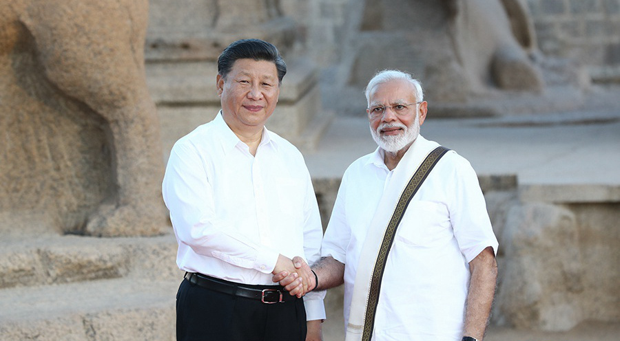 시진핑, 모디 인도 총리와 회동