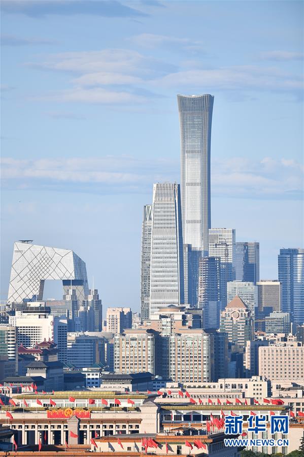 비 갠 후 베이징 [사진 출처: 신화망]