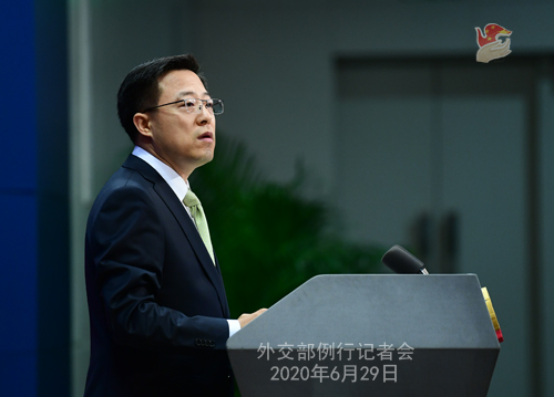 中 외교부 “美 홍콩 관련 법안은 ‘휴지조각’ 될 것”
