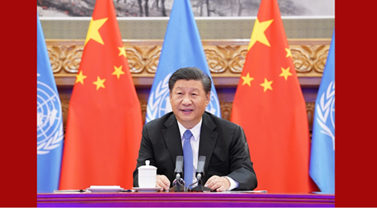 시진핑 주석, 구테흐스 유엔 사무총장과 회담