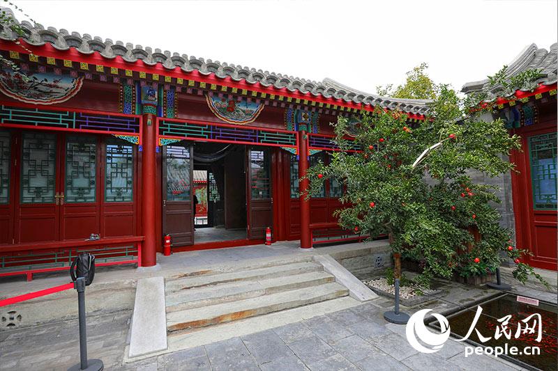 둥쓰쓰탸오의 고색창연한 사합원(四合院) [사진 출처: 인민망]