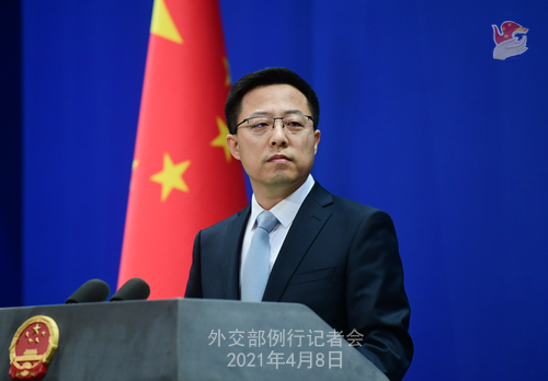미 “중국, 타이완 위협∙협박” 주장…中 외교부 “뒤집어 씌우지 마라”