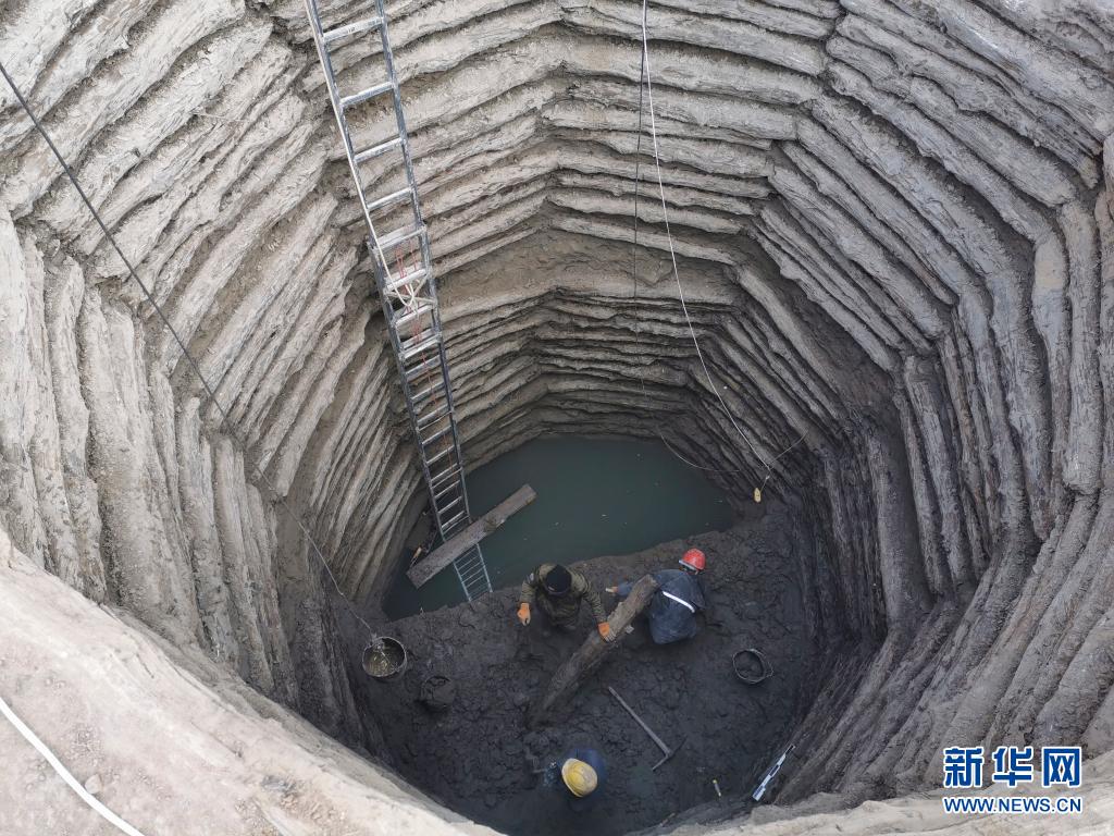 중국 산시성, 2000년 전 대형 목조 우물 발견