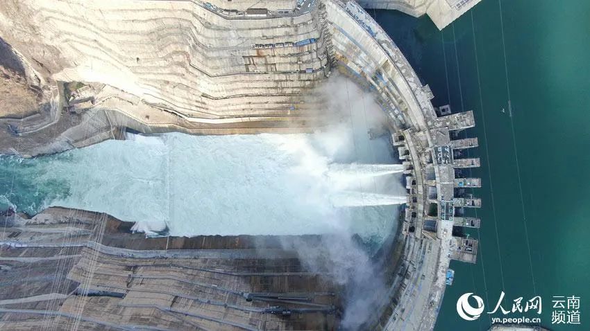 바이허탄 수력발전소 [사진 출처: 인민망]