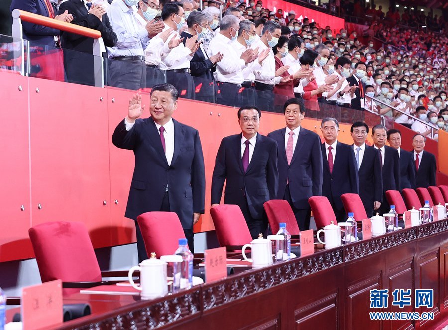 중국공산당 창당 100주년 축하 문예공연 ‘위대한 여정’ 베이징서 개최