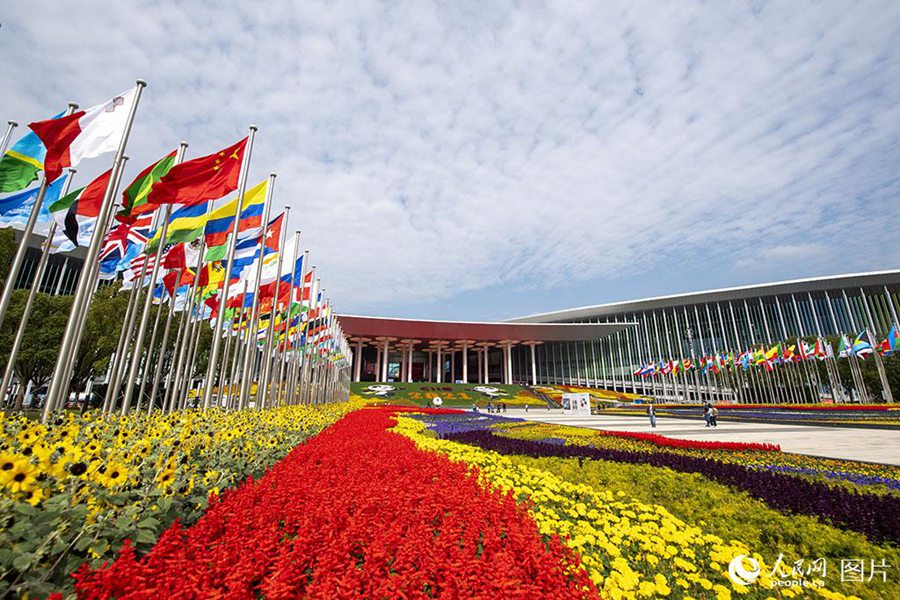 국가컨벤션센터(NECC) 남광장 [사진 출처: 인민망]