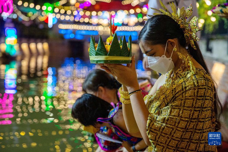 태국 방콕, 코로나19 속 러이 끄라통 축제 