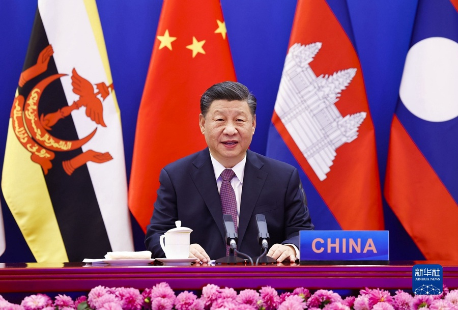 시진핑, 중국-아세안 대화관계 수립 30주년 기념 정상회의 주재
