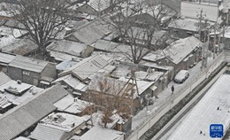 [포토] 눈 오는 베이징