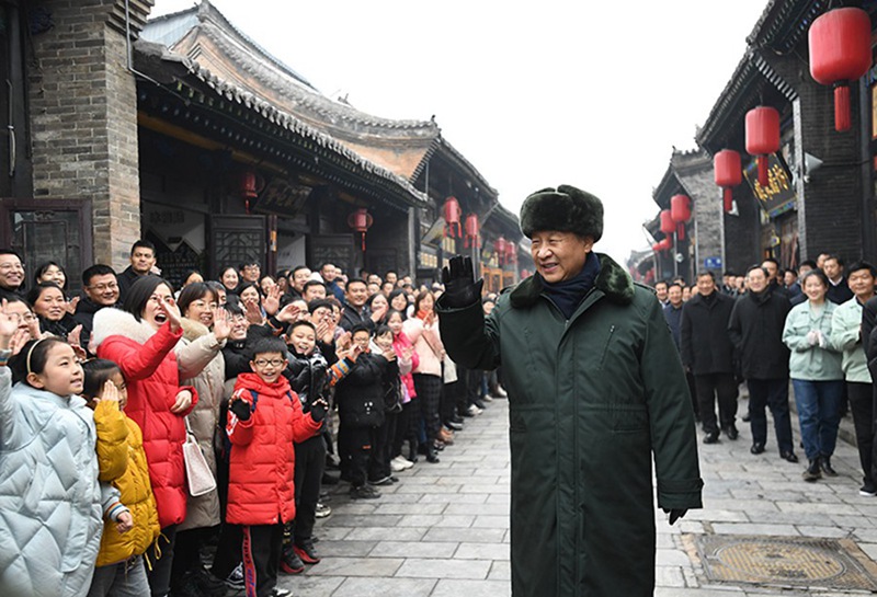 시진핑 주석, 춘제 명절 앞두고 산시성 시찰