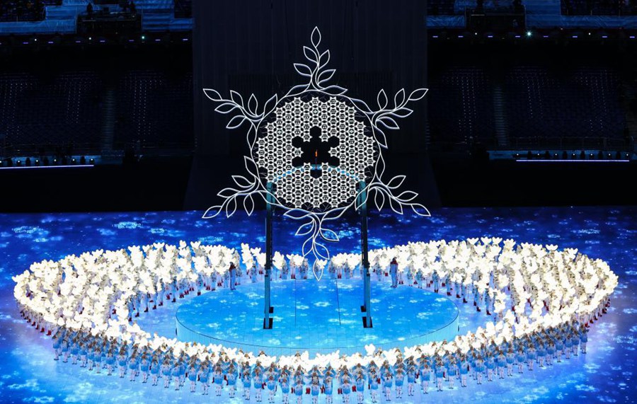 베이징 동계올림픽 개막식 [사진 출처: 신화사]