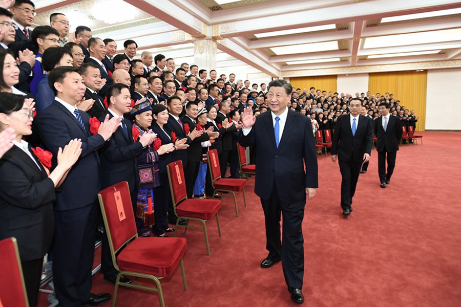 시진핑 주석, 제9차 전국신방공작회의 대표 회견