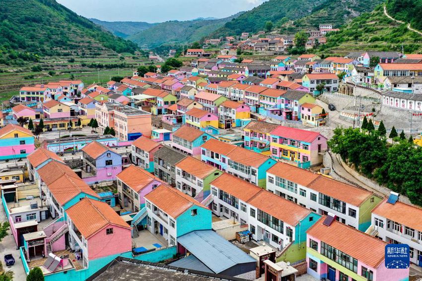 [포토] 산시, 타이항山 속 아름다운 ‘색채 마을’