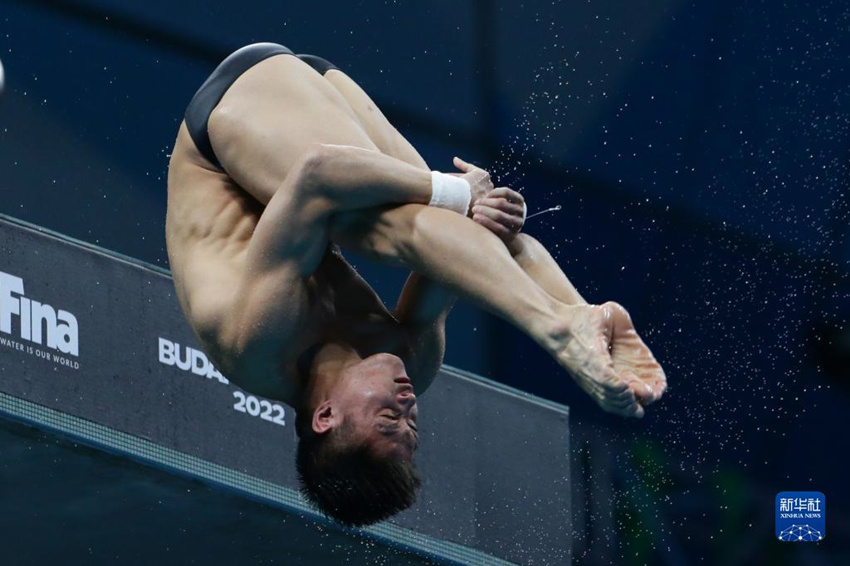[세계수영선수권대회] 다이빙 남자 10m 플랫폼 中 양젠 금메달