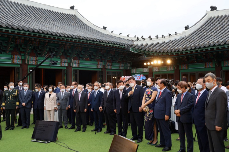 주한 중국대사관, 중한 수교 30주년 기념 리셉션 개최