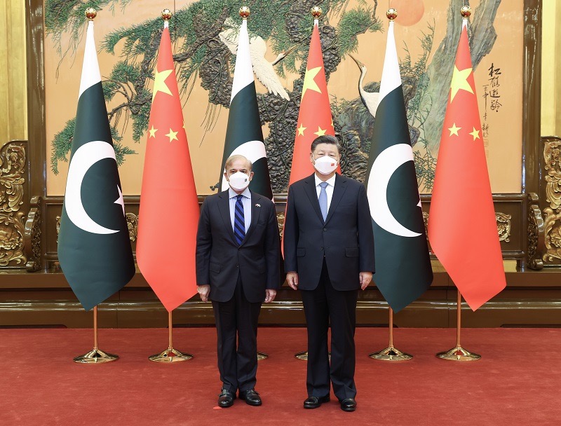 시진핑 주석, 파키스탄 총리와 면담
