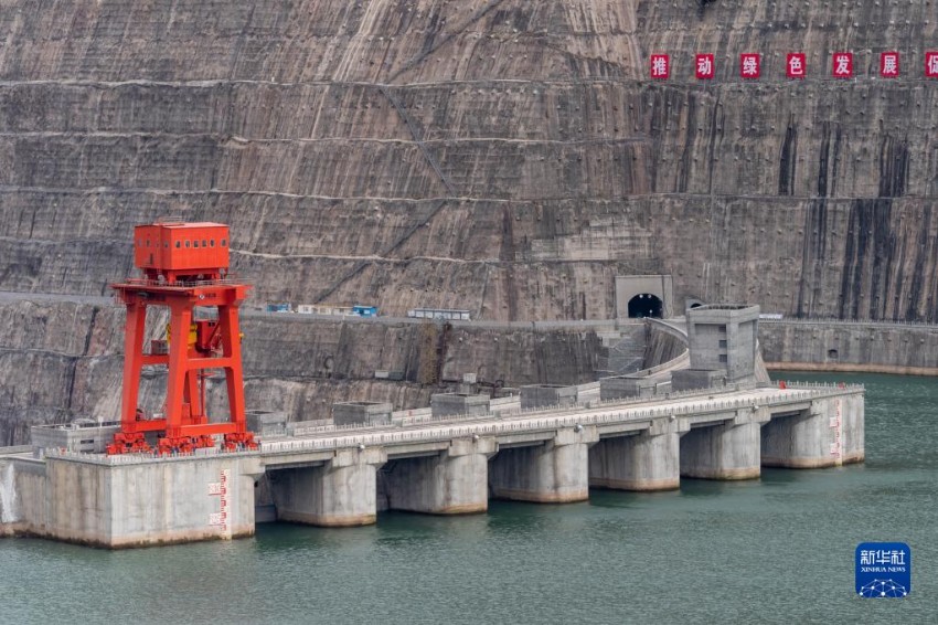 바이허탄 수력발전소 [12월 20일 촬영/사진 출처: 신화사]