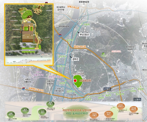 부산시, 서부산 사상공원에 친환경 목조건축물 ‘숲체험교육관’ 건립…탄소중립 실현에 기여