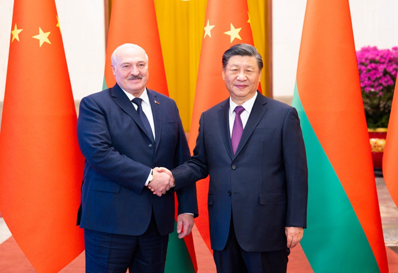 시진핑 주석, 알렉산더 루카센코 벨라루스 대통령과 회담