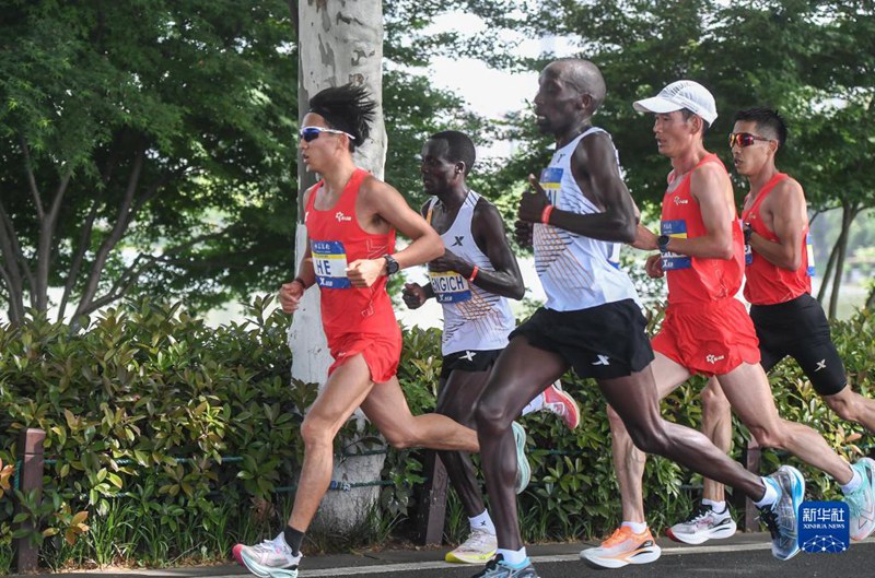 2023 우한마라톤 대회 [사진 출처: 신화사]