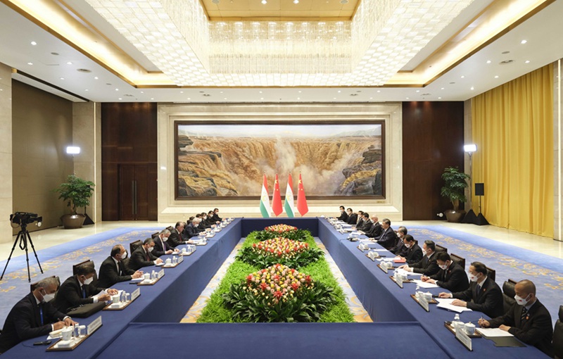 중국-타지키스탄 정상회담 “운명공동체 함께 구축해 나갈 것”