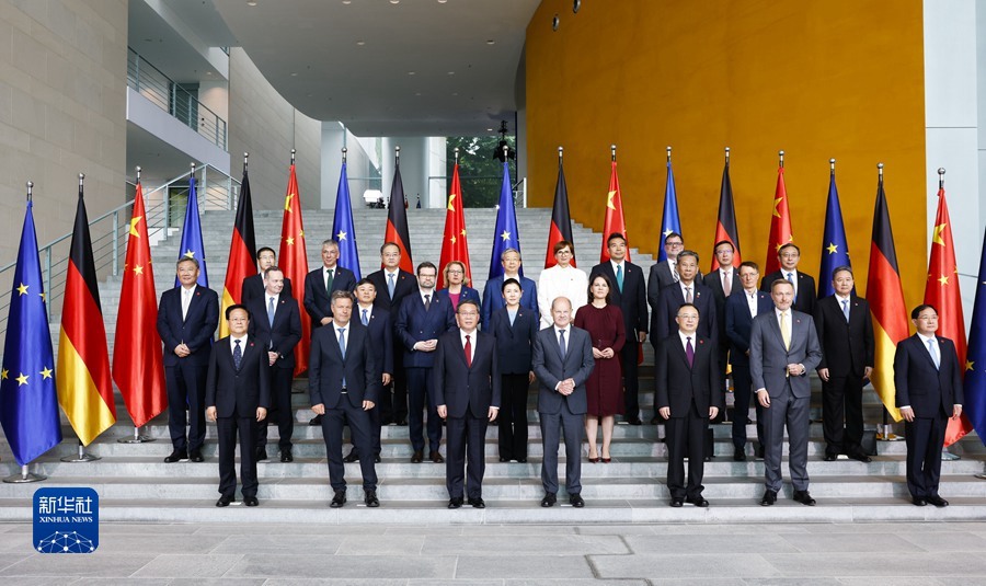 中 리창 총리, 獨 숄츠 총리와 제7차 중-독 정부 협상 주재 및 회담