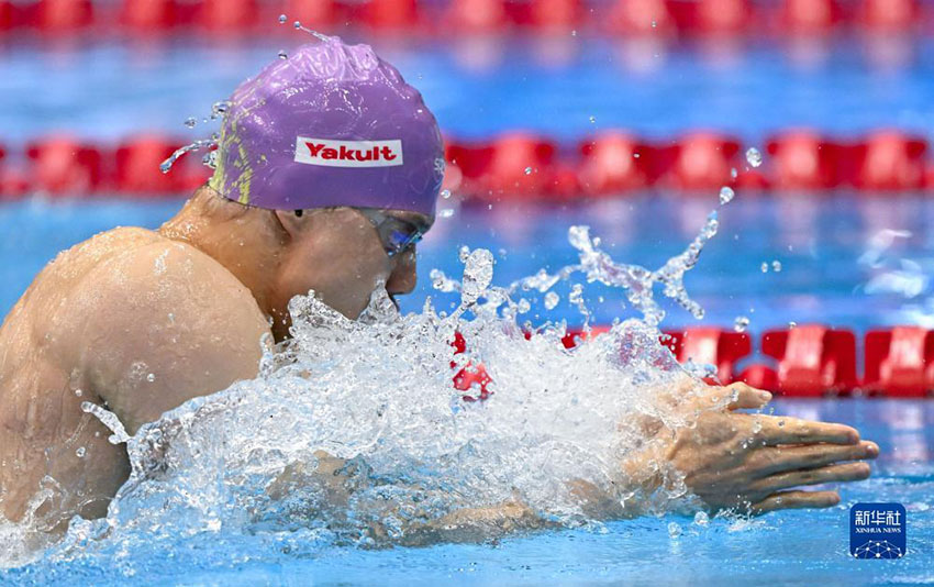 [세계수영선수권대회] 친하이양, 남자 평영 200m 결승 금메달