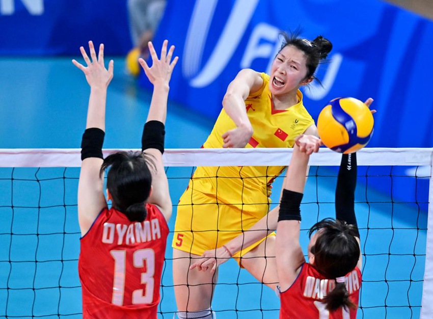 中 여자배구, 3:0으로 일본 꺾고 하계유니버시아드대회 우승