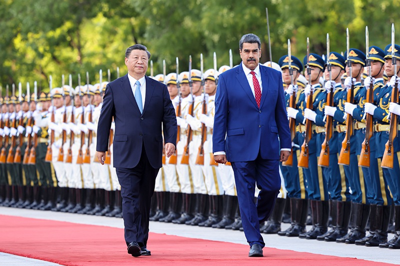 시진핑 주석, 니콜라스 마두로 베네수엘라 대통령과 회담