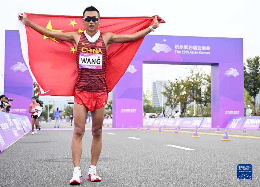 [항저우 AG] 中, 혼성 경보 35km 우승