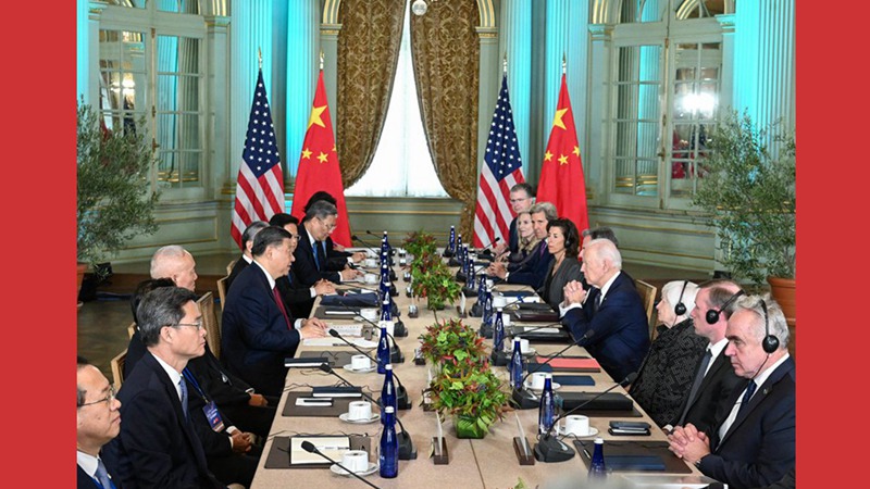 시진핑, 바이든과 中美 정상회담
