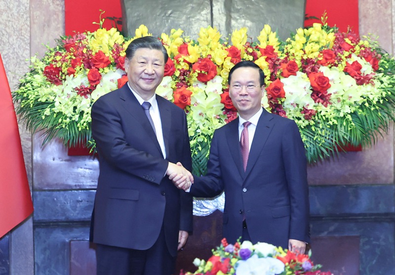 시진핑 주석, 보 반 트엉 베트남 국가주석과 회담