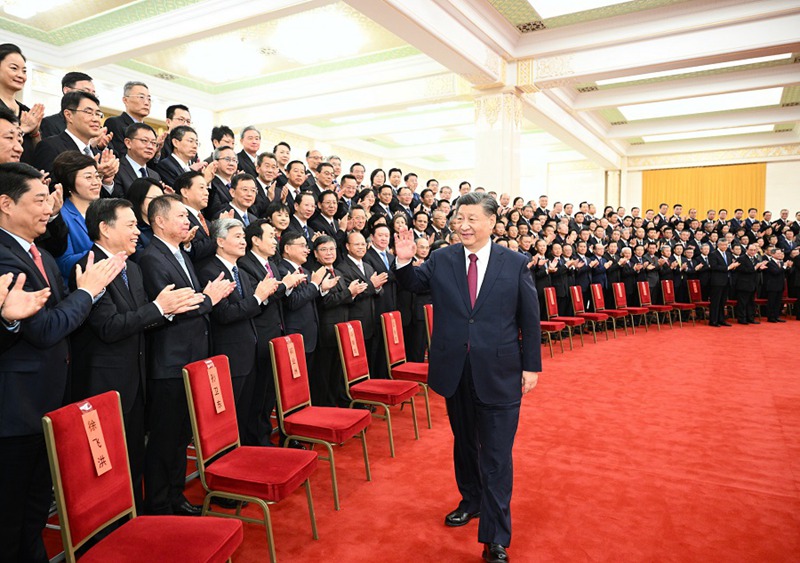시진핑 주석, 2023년도 외국 주재 사절 업무회의에 참석한 사절들 접견 및 중요 연설
