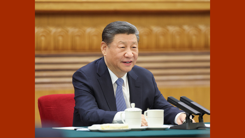 시진핑 주석, 장쑤 대표단 심의 참석