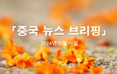 [중국 뉴스 브리핑] 2024년 11월 15일