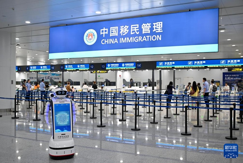 톈진공항 커우안 신규 입국 심사장 가동